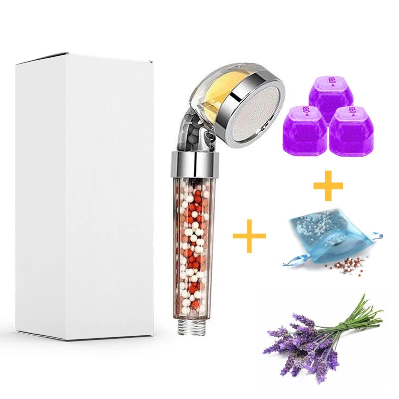 AquaPure-אקווה פיור ראש מקלחת עשיר בוויטמינים
