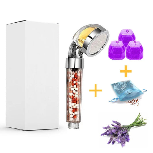 AquaPure-אקווה פיור ראש מקלחת עשיר בוויטמינים